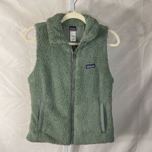 Patagonia Fuzzy Vest - Soft Green